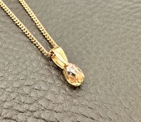 ❤️ Seltener 1,13ct Fancy Briolette Diamant als Collier 585 Gold Nordrhein-Westfalen - Moers Vorschau