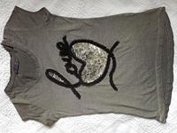Love T-Shirt Tuzzi S grau Wendepailletten Harburg - Hamburg Sinstorf Vorschau