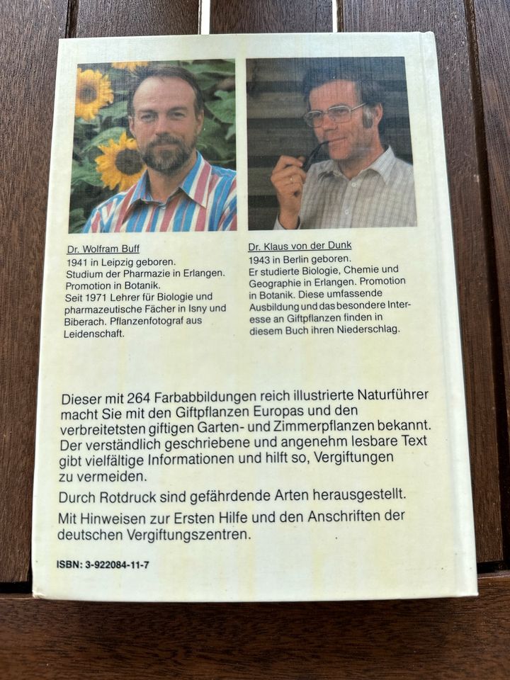 Buch Giftpflanzen in Natur und Garten in Dietmannsried