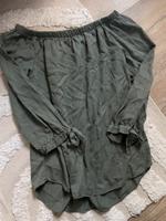 Offshoulder Bluse grün 36 Hessen - Erbach Vorschau