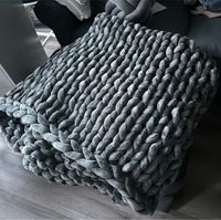 NEU Baenny Gewichtsdecke Eco Samt Graphit Chunky Knit 9kg Hessen - Darmstadt Vorschau