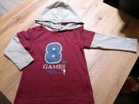 LangarmShirt Kapuze 8 Games grau weinrot 92 Bob der Bär Sachsen - Radeberg Vorschau