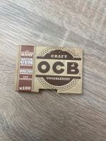 OCB Craft Ungebleicht Zigarettenpapier 100 Blättchen Hessen - Rodgau Vorschau