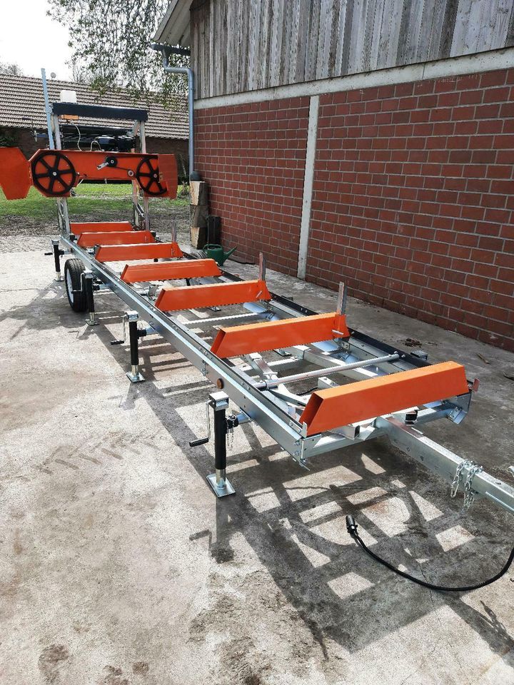 Mobilsägewerk Blockbandsäge mobiles Sägewerk WOODWORKER SW790 79cm Stammdurchmesser 2 Länge  ⭐SOFORT VERFÜGBAR⭐  easycredit in Wietmarschen