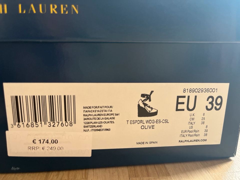 NEU Ralph Lauren Wedges Plateau Keilabsatz Gr. 39 in München -  Schwabing-Freimann | eBay Kleinanzeigen ist jetzt Kleinanzeigen