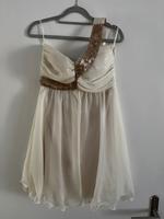 Cremeweißes kurzes Kleid, Abendkleid, Abiballkleid Bielefeld - Bielefeld (Innenstadt) Vorschau