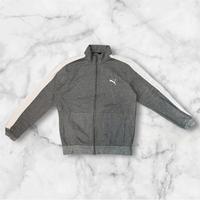 Graue Puma Trainingsjacke mit weißen Streifen Bremen - Huchting Vorschau
