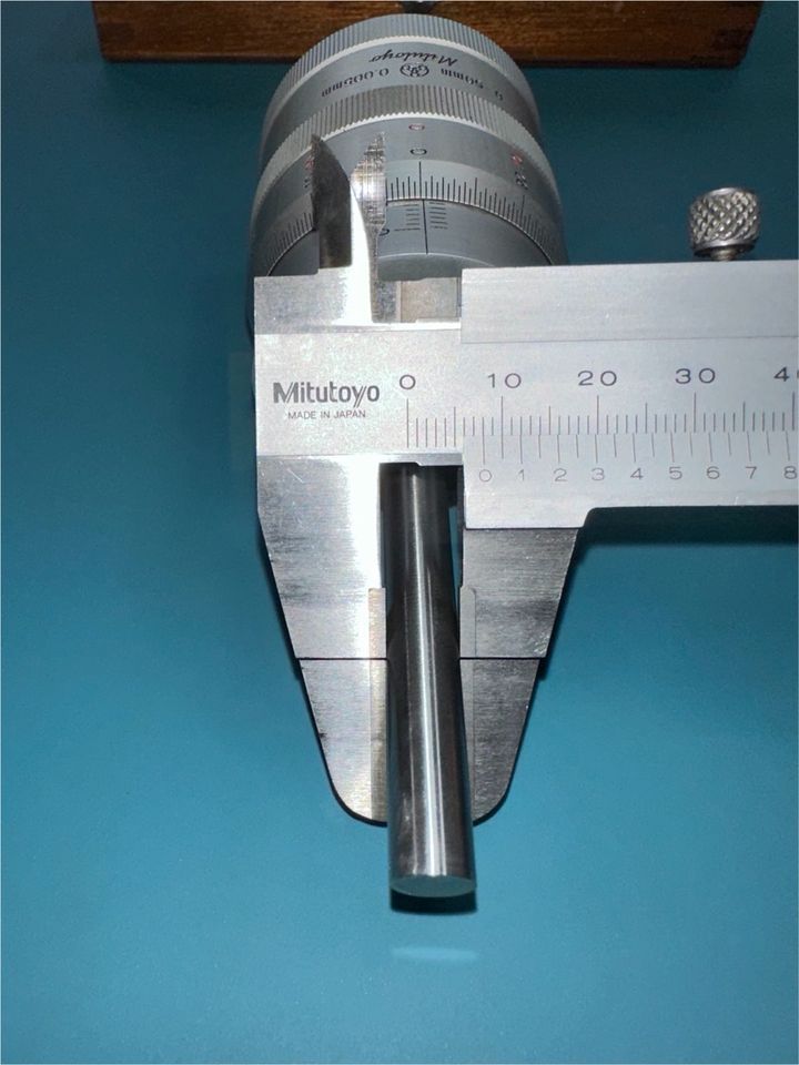 Mitutoyo 0-50 mm Einbau-Meßschraube Einbau-Mikrometer Mikroskop in Remscheid