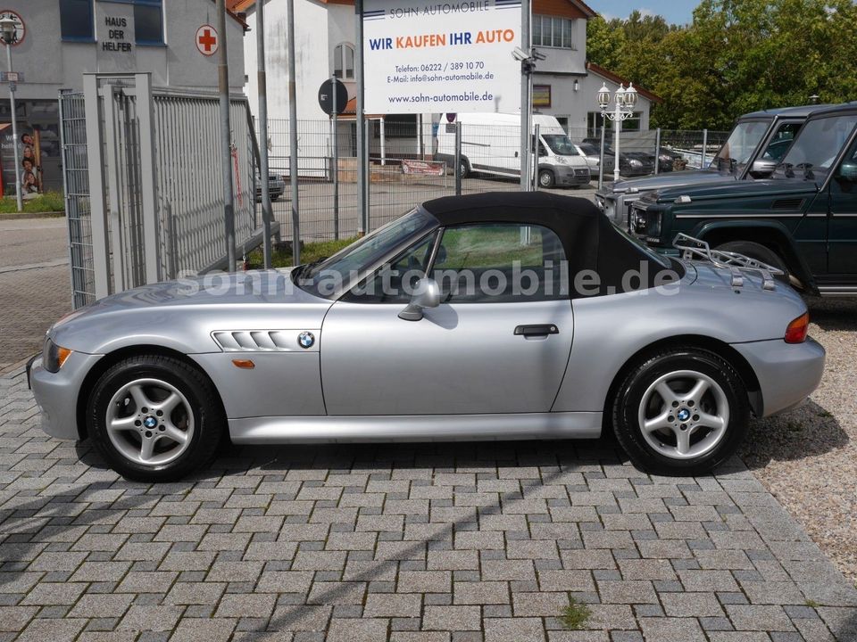 BMW Z3 Leder/Automatik/2. Hand/original 108 Tkm in Rauenberg