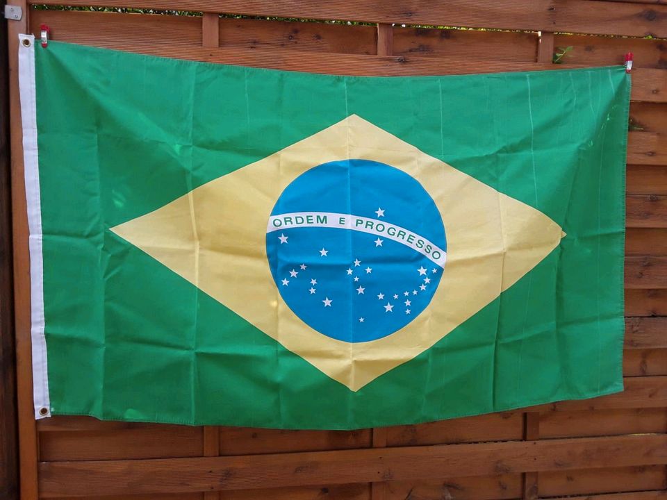 Brasilien Flagge/Fahne 88x150 in Bergisch Gladbach