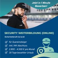 Security Online Weiterbildung|Vollzeit|Teilzeit|34a Sachkunde Nordrhein-Westfalen - Hagen Vorschau