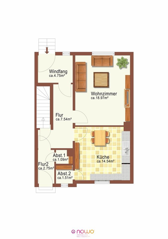 Wolfenbüttel: Preisgünstiges Reihenmittelhaus mit Garten. Ihre Alternative zur Wohnung. in Wolfenbüttel