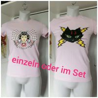 Lucky 13 S rosa T-Shirts Katze Tattoo Rockabilly Niedersachsen - Oldenburg Vorschau