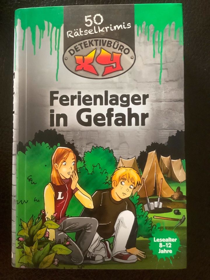 Ferienlager in Gefahr Rätselkrimi Kinderbuch NEU in Oedheim