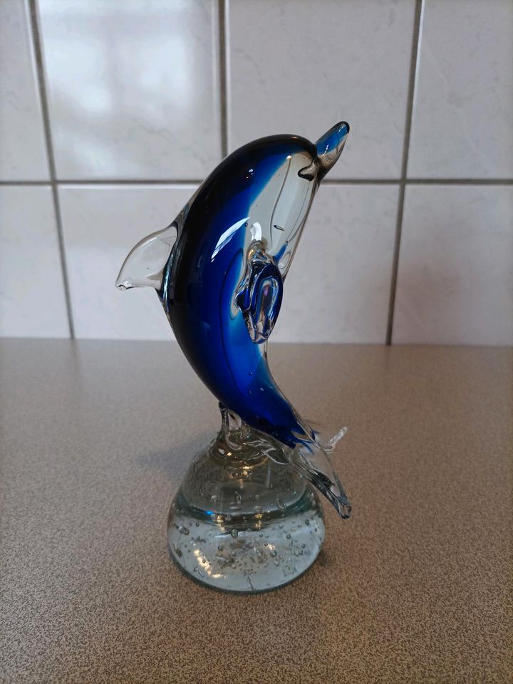 Deko Delfin aus Glas in Norden