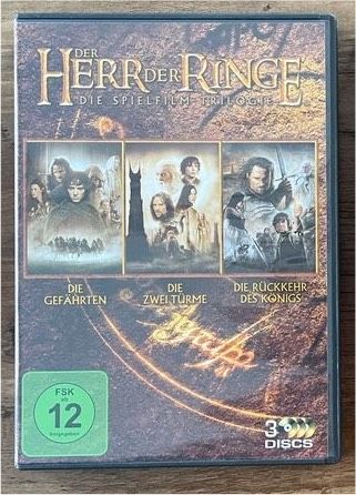 DVD Trilogie Der Herr der Ringe in Bischofswerda