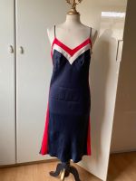 Sommerkleid Bardot  rot/ marineblau Viskose M lang Nordrhein-Westfalen - Neuss Vorschau