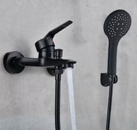 Bad Wasserhahn Waschtischarmatur Einhandmischer Dusche Schwarz Hessen - Bebra Vorschau