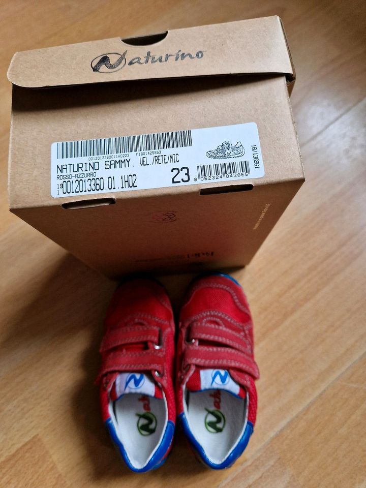 Naturino sneaker Sammy 23 rot blau in Berlin