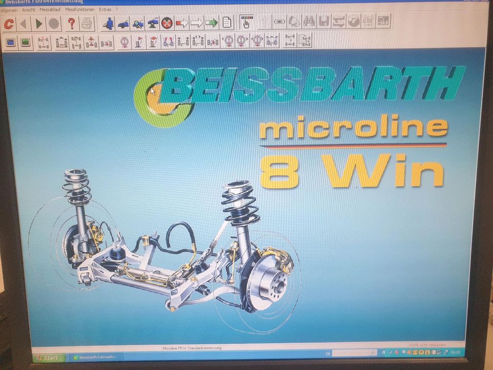 Achsvermessungsgerät der Firma Beissbarth in Mühlau