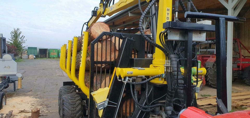 14,5t Gesamtgewicht Rückewagen Holzrückewagen in Salzwedel