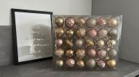 ** 64 St. Weihnachtskugeln Deko 3D Christbaumschmuck Gold Rosa ** Bayern - Kötz Vorschau