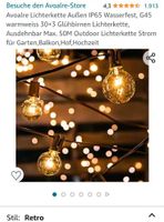 1x Retro outdoor Lichterkette, Hochzeitsdeko Nordrhein-Westfalen - Jülich Vorschau