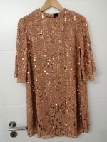 Partykleid Gr. 38 River Island Pailletten Glitzer rosegold Bayern - Baldham Vorschau