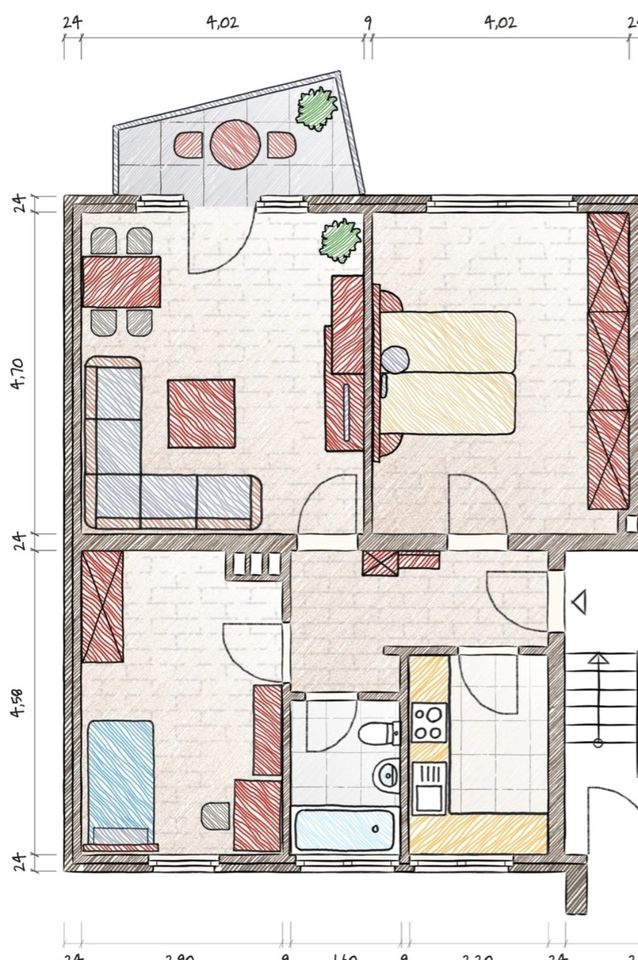 3 Zimmer WG in Leverkusen Schlebusch zu vermieten in Leverkusen