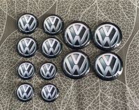 4 Stück VW Aufkleber Logo aus Glas Große 25mm 30mm 40mm Wandsbek - Hamburg Farmsen-Berne Vorschau