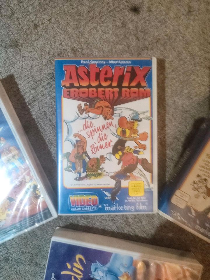 ** ASTERIX ** VHS Kasetten maximal 1x gespielt in Meschede