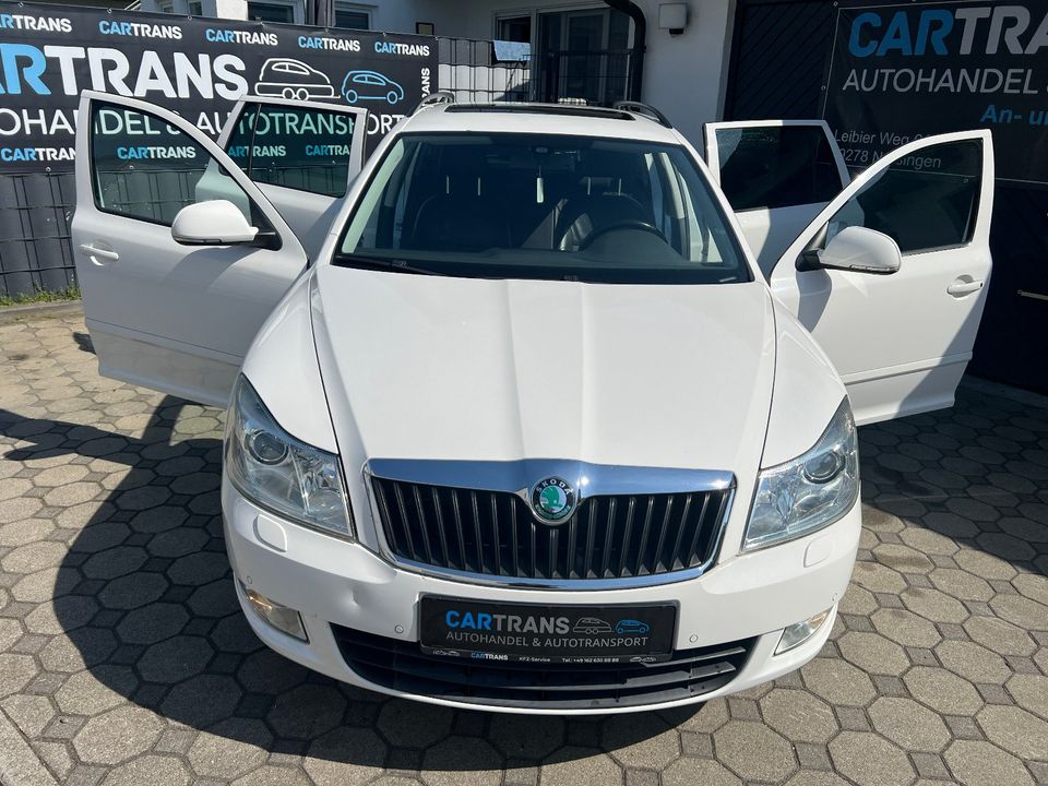 Skoda Octavia Elegance+LEDER+AHK+XENON+SCHECKHEFT+0% FINANZIERUNG in Nersingen