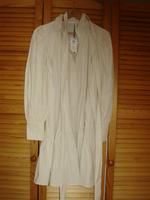Only Pigalle Hemblusen Kleid beige weite Ärmel XS S Neu mit Etike Bayern - Forchheim Vorschau