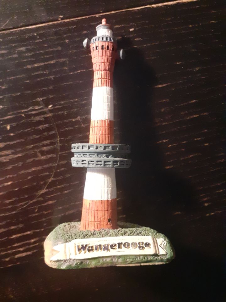 kleiner Leuchtturm Wangerooge ca. 12 cm hoch in Nienberge