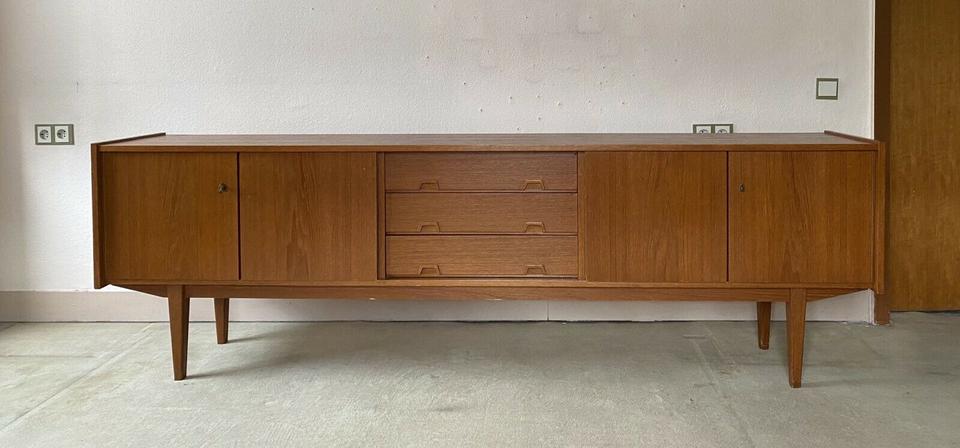 Teak Sideboard skandinavisches 60er Jahre Design Mid Century in Siegen