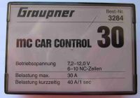 Graupner MC CAR CONTROL 30 Best.Nr. 3284 Baden-Württemberg - Kirchheim unter Teck Vorschau