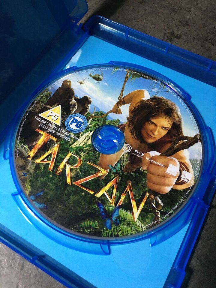 ✅ TARZAN Blu Ray / DVD / Film -3D- in English ( NEU ) in Ginsheim-Gustavsburg