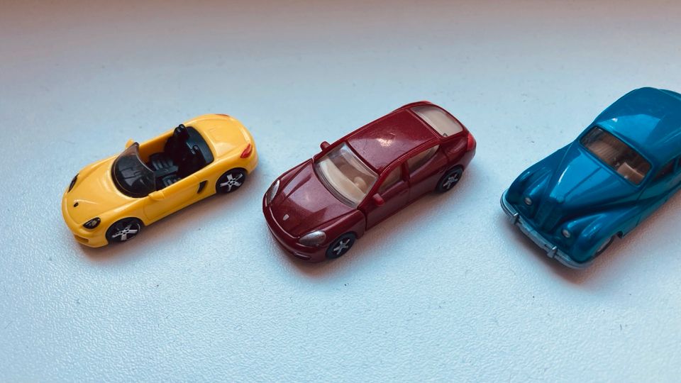 Vintage 5x Auto Mini Herpa BMW Porsche Ü-Ei W. Germany Sammler in Frankfurt am Main