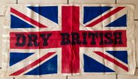 Britische Flagge „Dry British“ aus den 70ern Bayern - Penzberg Vorschau