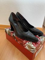 Perlato Pumps Leder schwarz Gr. 38 Nordrhein-Westfalen - Grefrath Vorschau