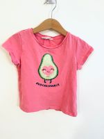 H&M Wendepailletten Avocado t Shirt rosa pink 98 104 flip Frankfurt am Main - Sachsenhausen Vorschau