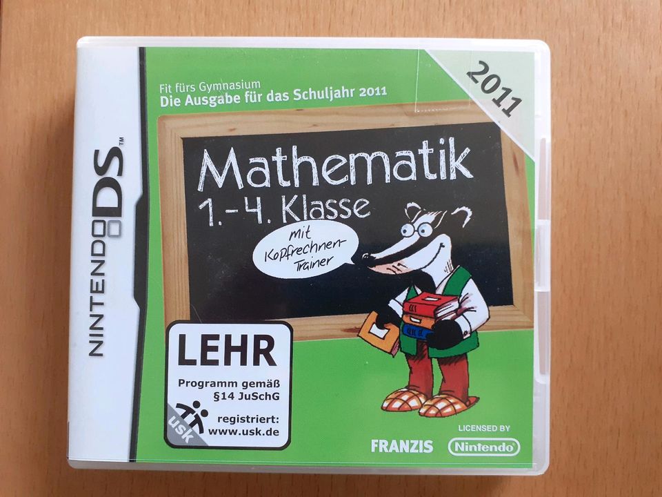 Nintendo DS Lern-Spiel Mathematik 1.- 4. Klasse in Bretzenheim