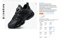 GemChve Arbeitsschuhe Sicherheitsschuhe Herren Damen Stahlkappen Hannover - Linden-Limmer Vorschau