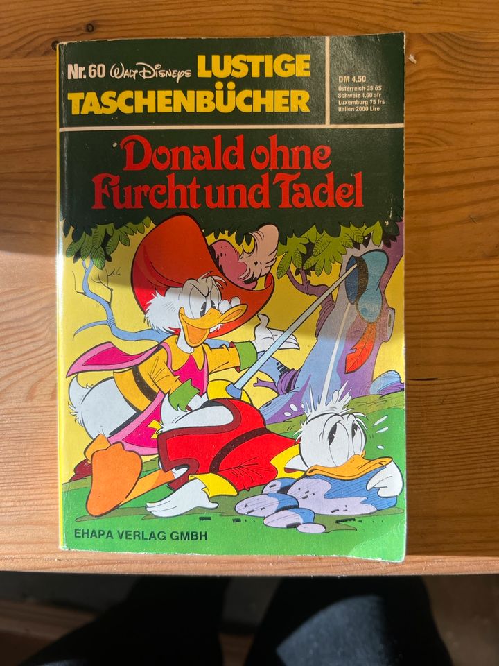 Nr 60 lustige Taschenbücher Donald ohne Furcht und Tadel in Paderborn