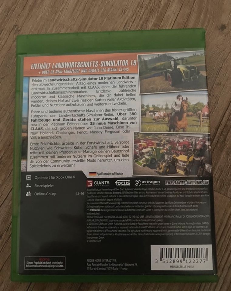 Xbox one Spiel Landwirtschafts Simulator in Hamburg