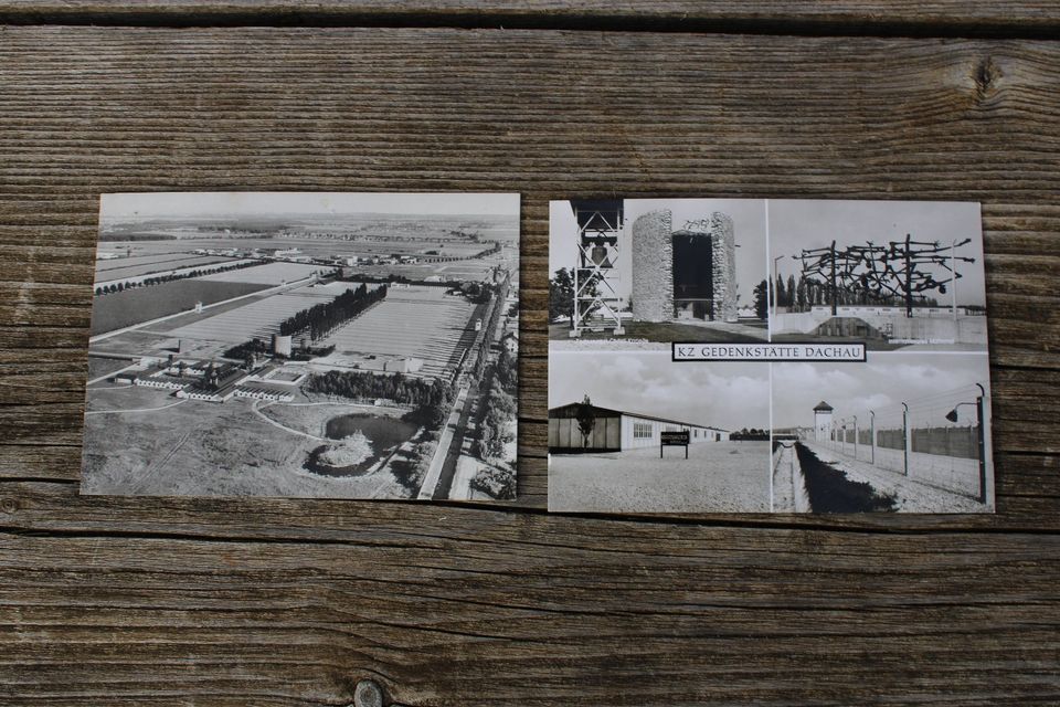 2 Postkarten Dachau in Ichenhausen