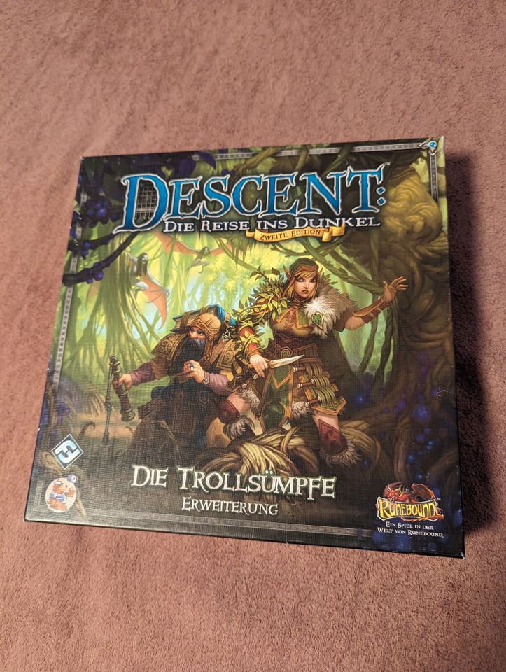 Descent 2. Ed. Reise ins Dunkel Die Trollsümpfe Erweiterung in Dessau-Roßlau