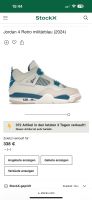 Nike Jordan 4 Retro Military Blue / militärblau Baden-Württemberg - Waghäusel Vorschau