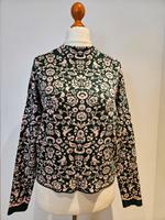Blutsgeschwister Pullover Turtleneck Winter Vintage Retro Muster Baden-Württemberg - Ettlingen Vorschau
