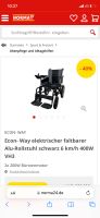 Econ/Way elektrischer faltbarer Rollstuhl ERSS02-Sch Nordrhein-Westfalen - Mönchengladbach Vorschau